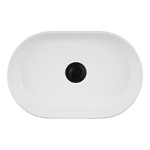 Anika 490mm Ceramic Above Counter Basin with Pop-Up Waste